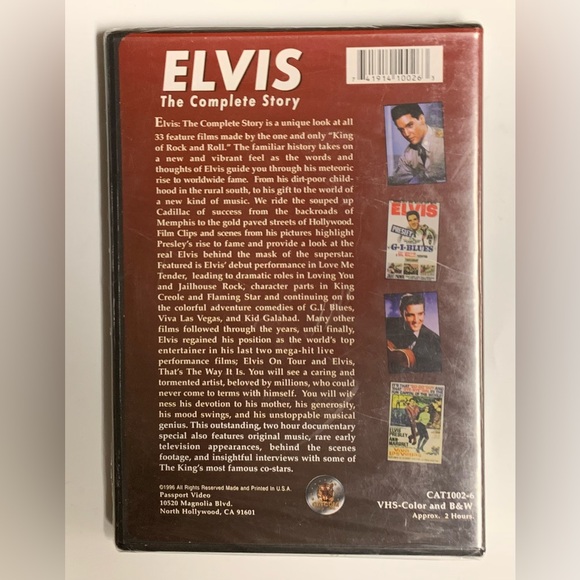 Elvis the complete Story dvd nwt - Picture 2 of 2